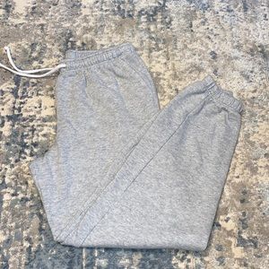 SO light gray sweatpants